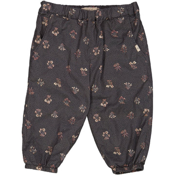 Wheat Main Foret Bukser Malou Trousers 0035 black flowers
