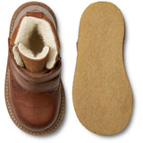 Wheat Footwear Hanan Velcro Tex Støvle Crepe 9002 cognac