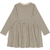 Wheat Main Jersey Kjole Broderet Bær Dresses 3054 mulch stripe