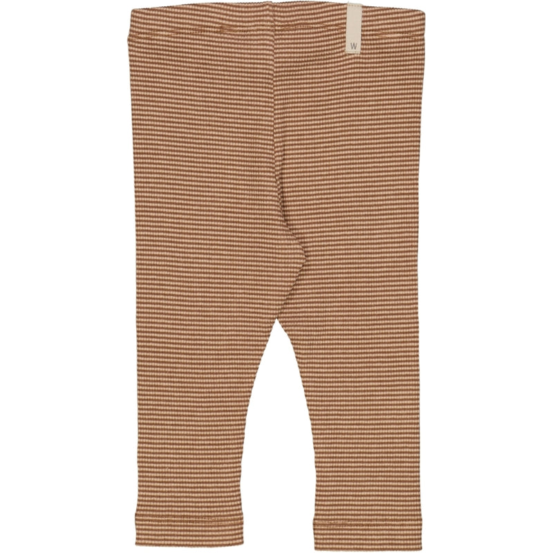 Wheat Main Jersey Leggings Leggings 3322 affogato rib stripe