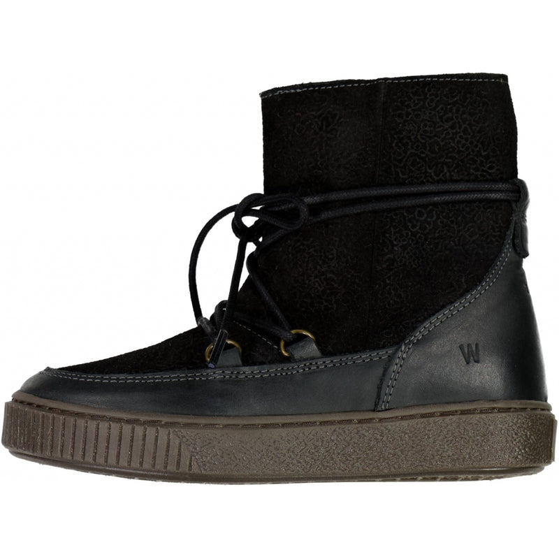 Wheat Footwear Kaya Tex Snøre Støvle Winter Footwear 0021 black