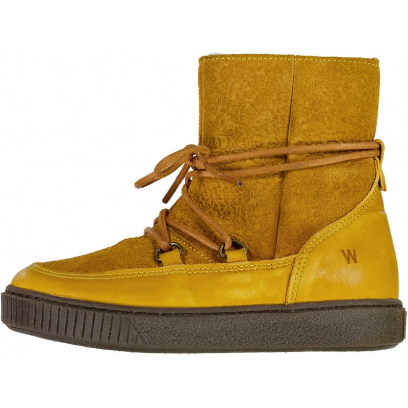 Wheat Footwear Kaya Tex Snøre Støvle Winter Footwear 5120 Mustard