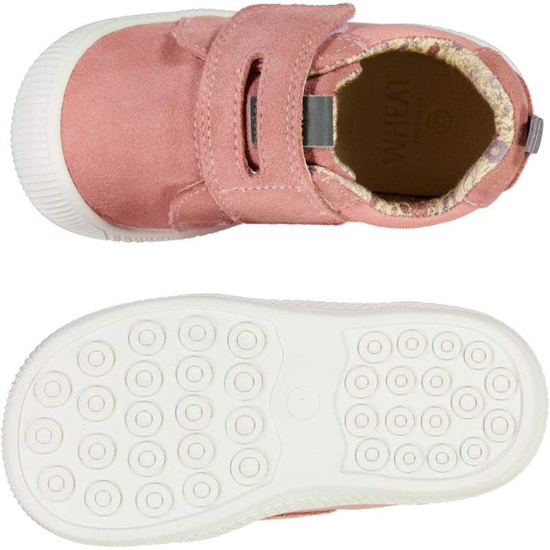Wheat Footwear Kei Velcro Sko Prewalkers 3047 cameo blush