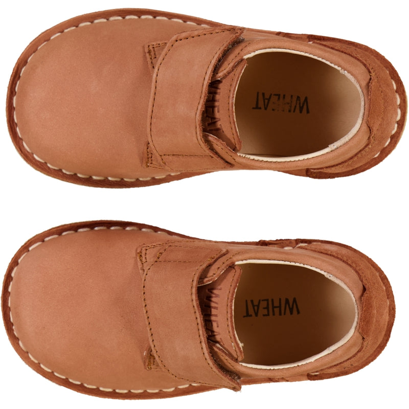 Wheat Footwear Kelley Velcro Sko Casual footwear 5304 amber brown