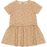 Wheat Main Kjole Adea Dresses 9044 barely beige small flowers