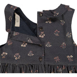 Wheat Main Kjole Eila Dresses 0035 black flowers