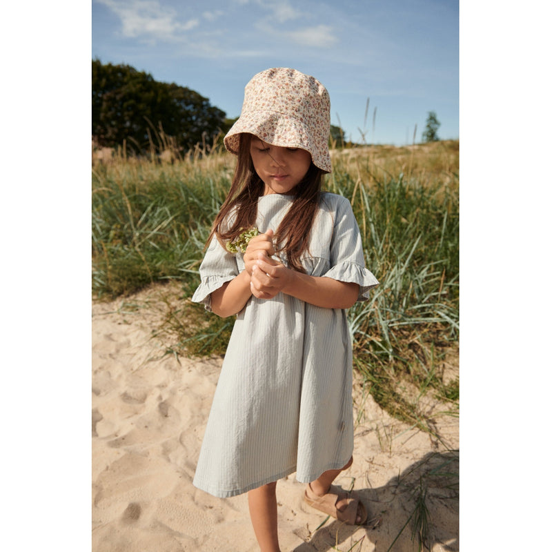 Wheat Main Kjole Elena Dresses 4194 misty stripe