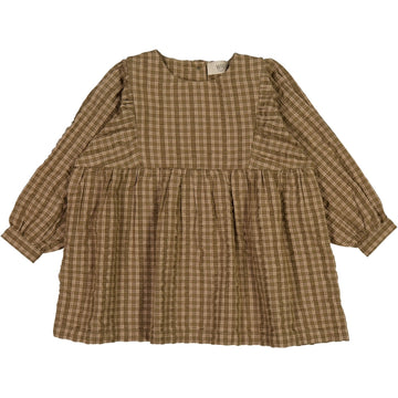 Wheat Main Kjole Julie Dresses 3035 pine check
