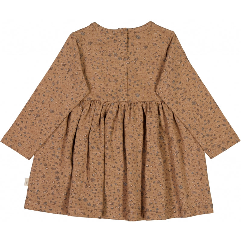 Wheat Main Kjole Otilde Dresses 3016 hazel spruce and cone