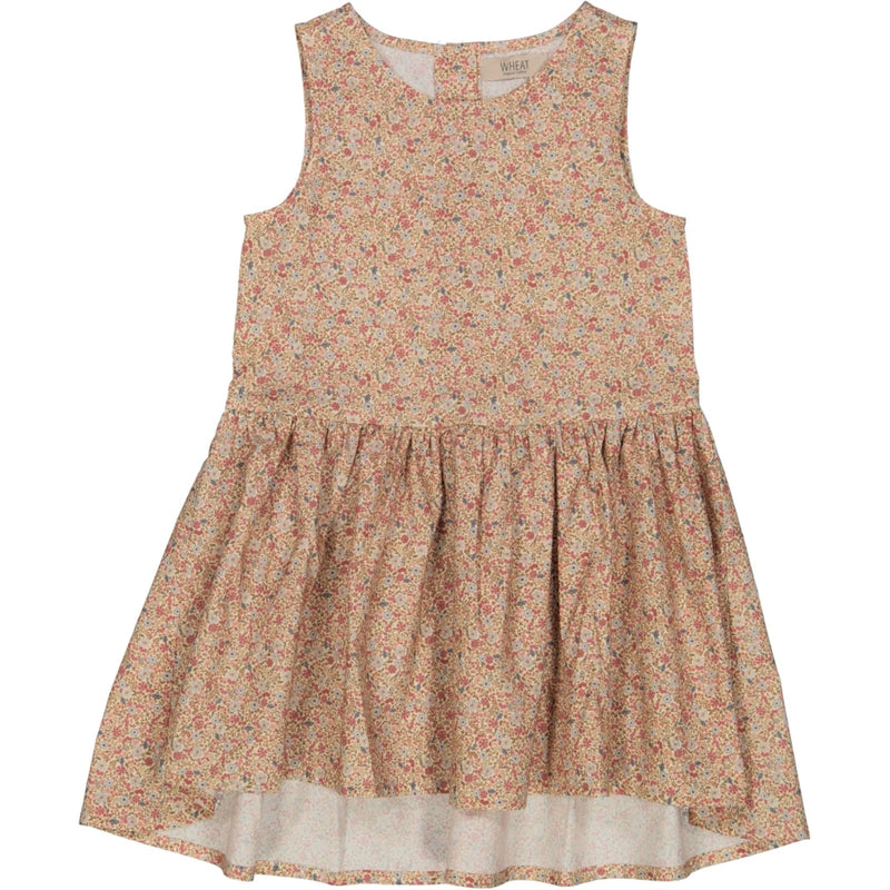 Wheat Main Kjole Sarah Dresses 9400 porcelain flowers