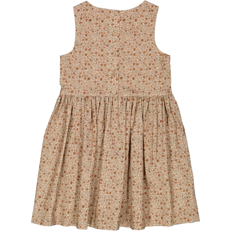 Wheat Main Kjole Thelma Dresses 2446 rose tangled flowers