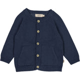 Wheat Klassisk Strik Cardigan Knitted Tops 1451 sea storm