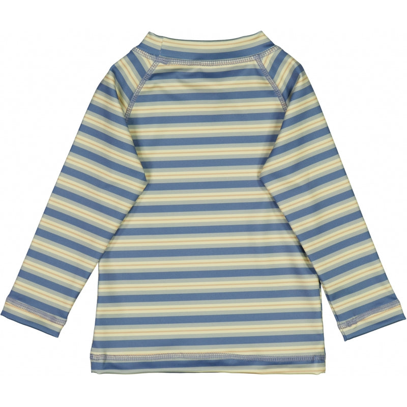 Wheat Langærmet Badebluse Dilan Swimwear 9088 bluefin stripe