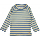 Wheat Langærmet Badebluse Dilan Swimwear 9088 bluefin stripe