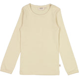 Wheat Langærmet Basis Blonde T-shirt Jersey Tops and T-Shirts 3186 clam