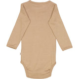 Wheat Main Langærmet Body Natsværmer Underwear/Bodies 3320 affogato