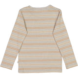 Wheat Main Langærmet Stribet T-shirt Jersey Tops and T-Shirts 5055 morning dove stripe