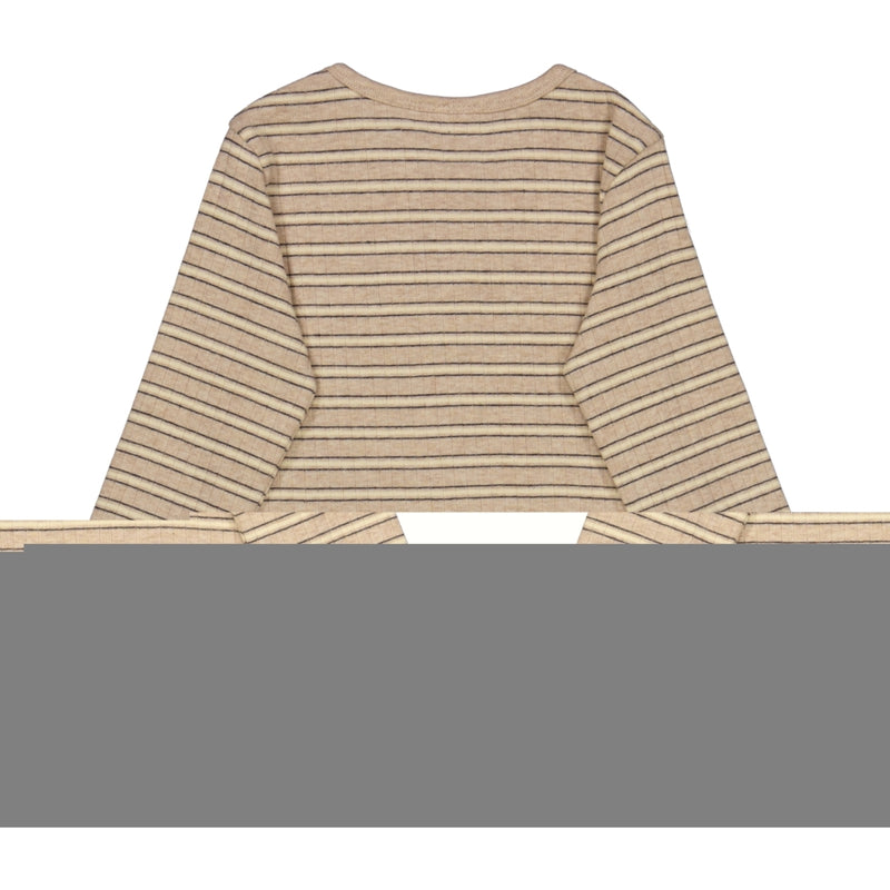 Wheat Langærmet T-Shirt Cornelius Jersey Tops and T-Shirts 5414 oat melange stripe