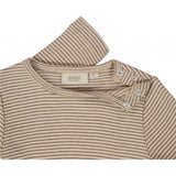 Wheat Langærmet T-Shirt Nor Jersey Tops and T-Shirts 3323 affogato stripe