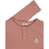 Wheat Langærmet T-shirt Får Badge Jersey Tops and T-Shirts 2112 rose cheeks