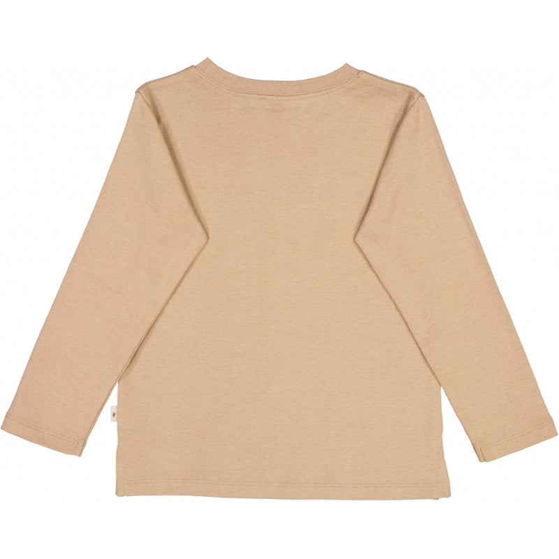 Wheat Main Langærmet T-shirt Hjort Jersey Tops and T-Shirts 3320 affogato