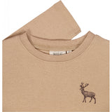 Wheat Main Langærmet T-shirt Hjort Jersey Tops and T-Shirts 3320 affogato