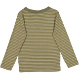 Wheat Langærmet T-shirt Lai Jersey Tops and T-Shirts 2185 heather green stripe