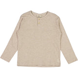 Wheat Langærmet T-shirt Morris Jersey Tops and T-Shirts 0072 gravel melange