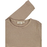 Wheat Langærmet T-shirt Nor Jersey Tops and T-Shirts 3323 affogato stripe