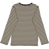 Wheat Langærmet T-shirt m. Striber Jersey Tops and T-Shirts 0327 deep wave stripe