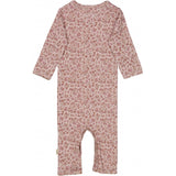 Wheat Wool Langærmet Uld Heldragt Jumpsuits 2436 powder flowers