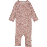 Wheat Wool Langærmet Uld Heldragt Jumpsuits 2436 powder flowers