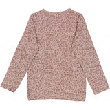 Wheat Wool Langærmet Uld T-shirt Jersey Tops and T-Shirts 2436 powder flowers