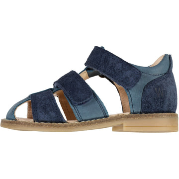 Wheat Footwear Macey Lukket Sandal Prewalker Sandals 1432 navy