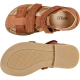 Wheat Footwear Macey Lukket Sandal Prewalkers 5304 amber brown