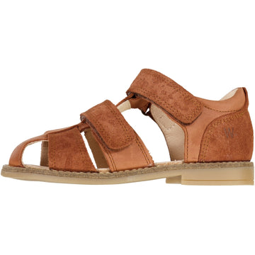 Wheat Footwear Macey Lukket Sandal Prewalker Sandals 5304 amber brown