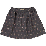 Wheat Main Nederdel Eia Skirts 0035 black flowers