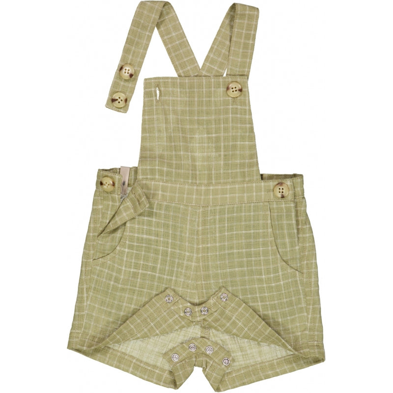 Wheat Main Overalls Erik Suit 4141 green check