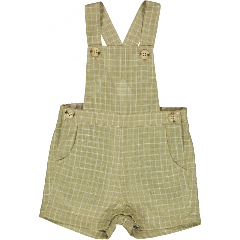 Wheat Main Overalls Erik Suit 4141 green check