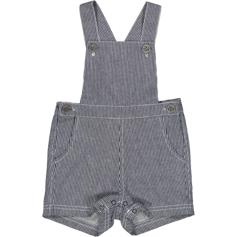 Wheat Main Overalls Erik Suit 1197 navy denim stripe