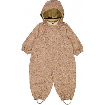 Wheat Outerwear Overgangsdragt Olly Technical suit 9043 barely beige flowers