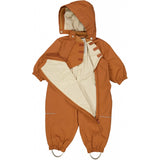 Wheat Outerwear Overgangsdragt Olly Technical suit 5304 amber brown