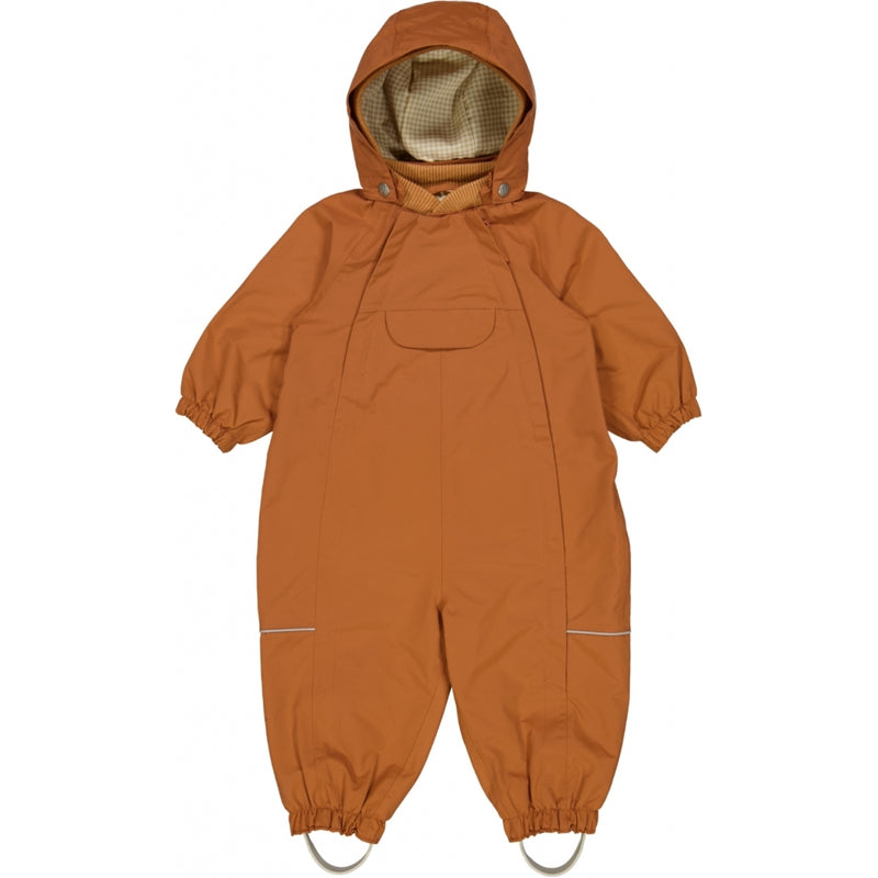 Wheat Outerwear Overgangsdragt Olly Technical suit 5304 amber brown