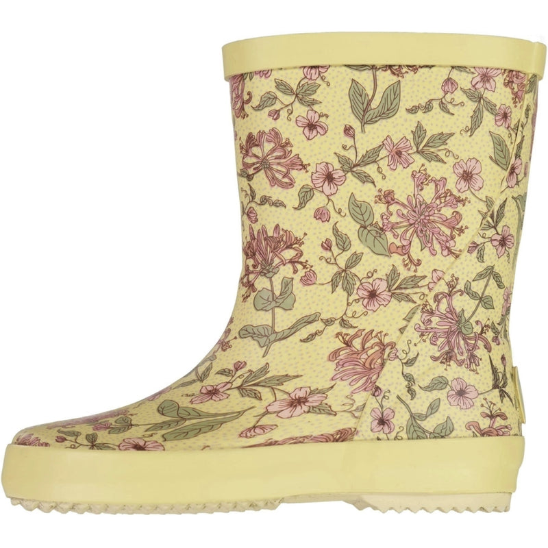 Wheat Footwear Printet Gummistøvle Alpha Rubber Boots 5502 moonstone flowers