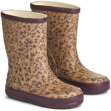 Wheat Footwear Printet Gummistøvle Alpha Rubber Boots 1358 lilac flowers