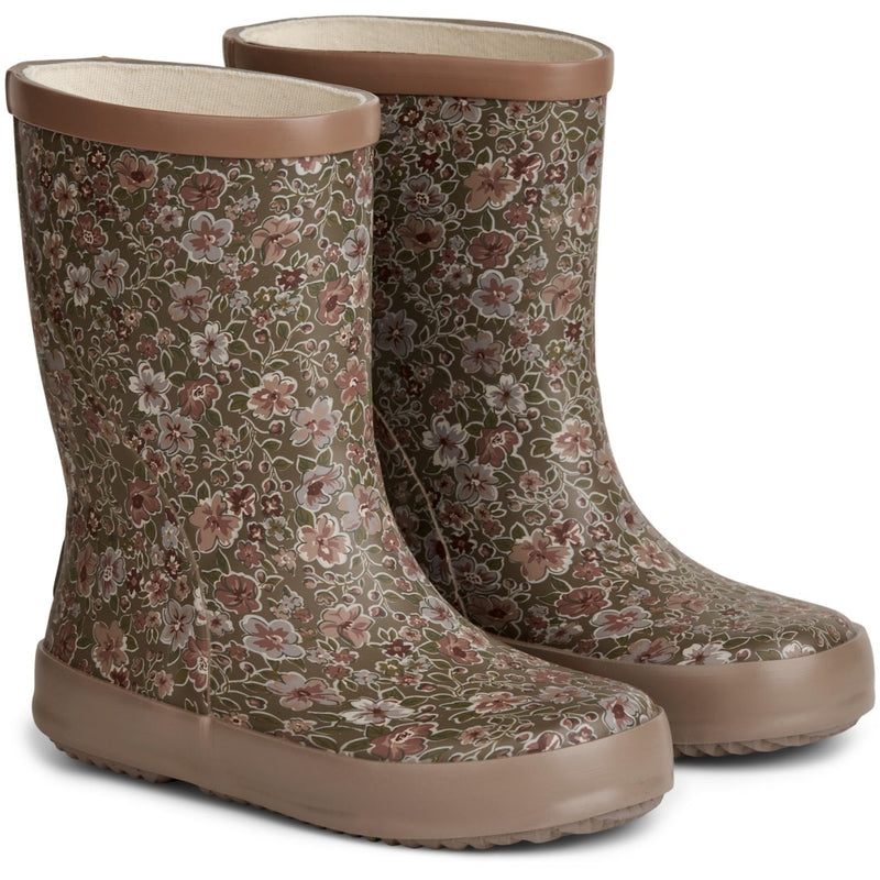 Wheat Footwear Printet Gummistøvle Alpha Rubber Boots 3532 dry pine flowers
