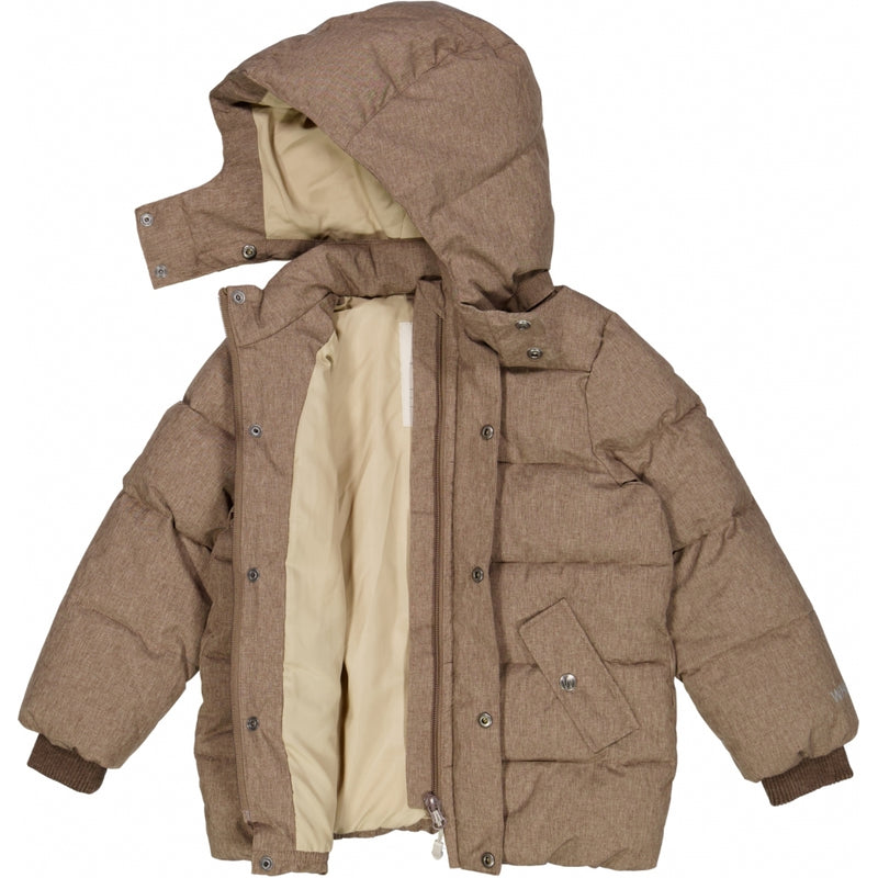 Wheat Outerwear Puffer Jakke Gael Jackets 3062 soil melange