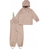 Wheat Outerwear Regnsæt Charlie m. Seler Rainwear 2475 rose flowers