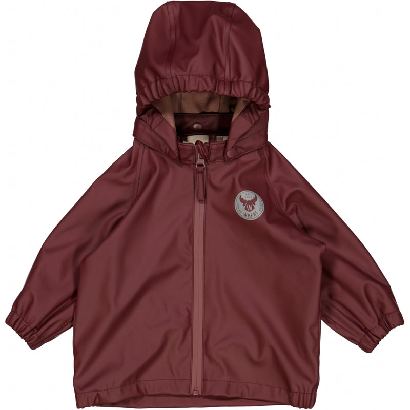 Wheat Outerwear Regnsæt Charlie m. Seler Rainwear 2750 maroon