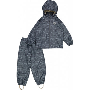 Wheat Outerwear Regnsæt Charlie u. Seler Rainwear 1018 sealife